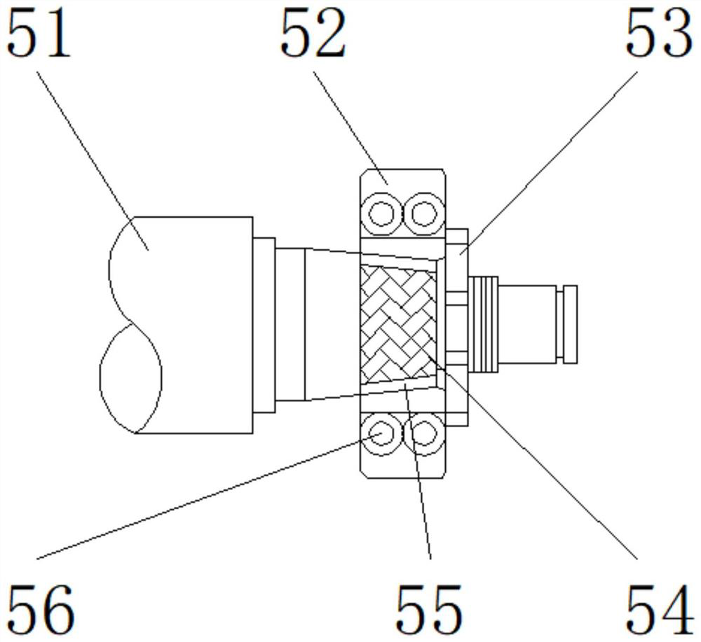 Anti-falling flap wheel and production process thereof