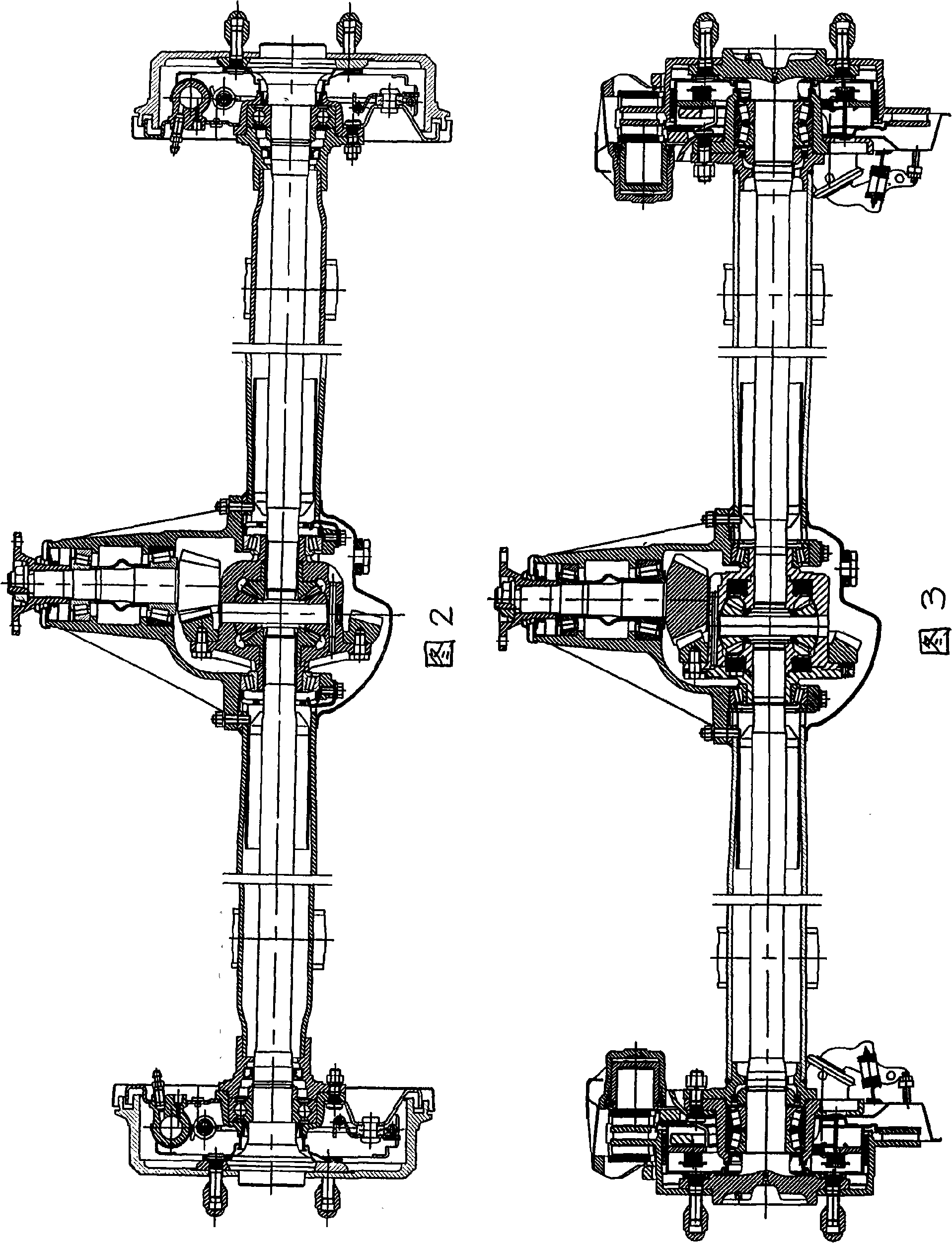 Light car drive axle assembly assembling product line