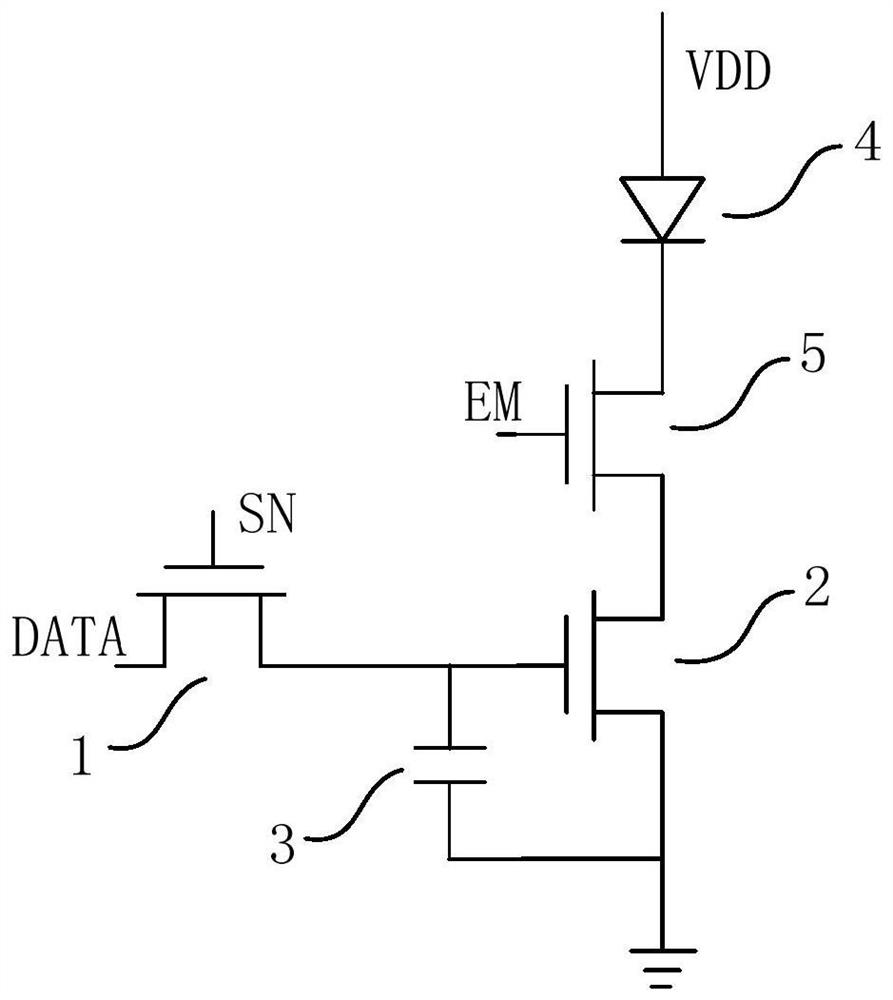 A kind of driving circuit and driving method of display array