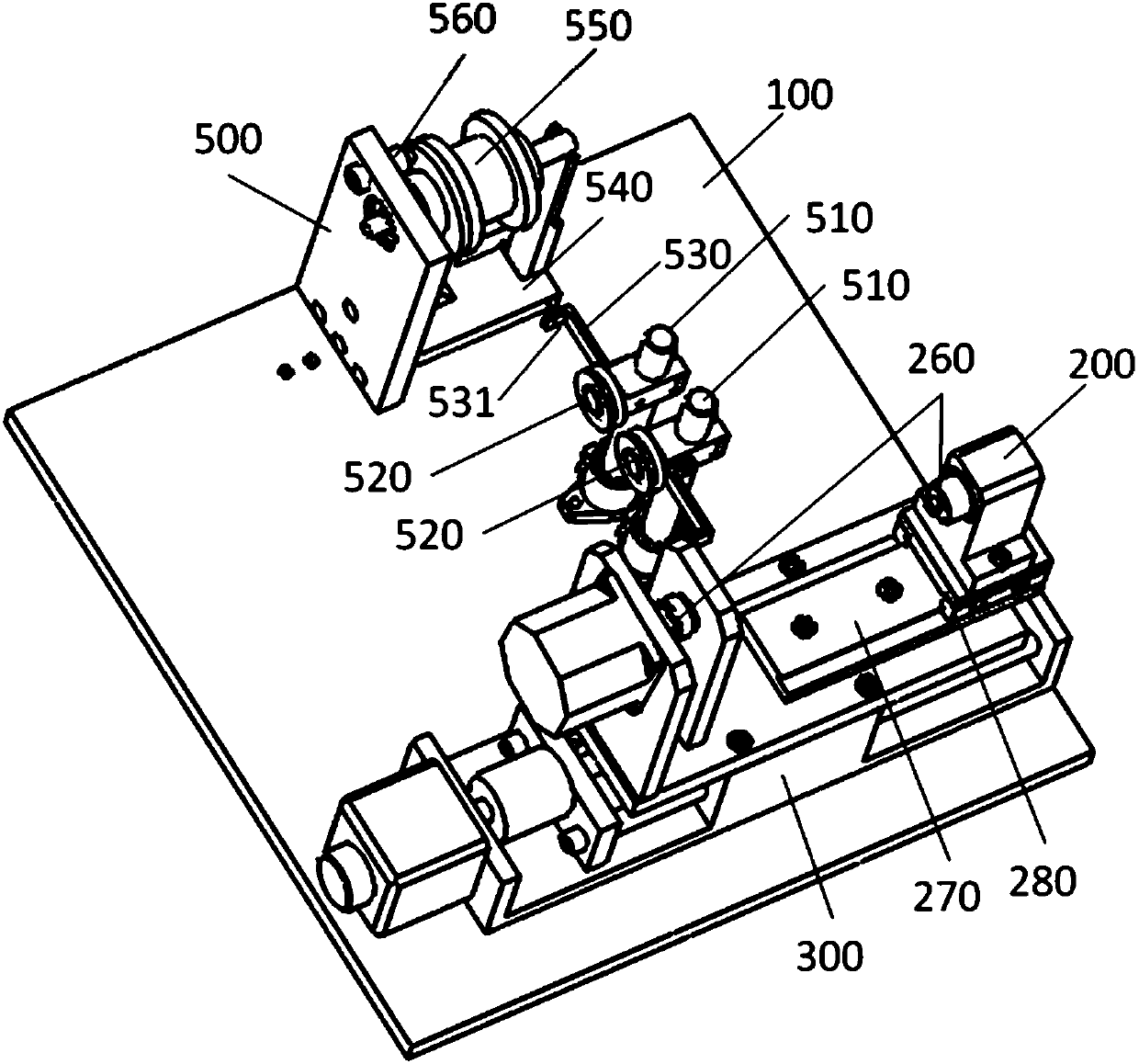 Wire grid structure and manufacturing apparatus thereof