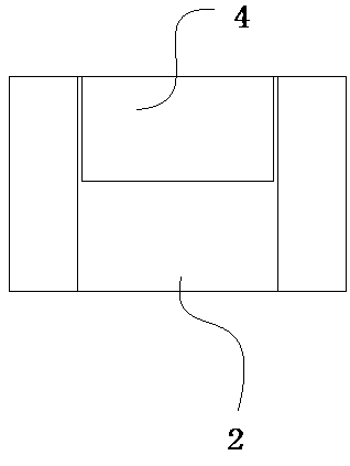 Lead plate fracture prevention separating block and fixed installation method thereof