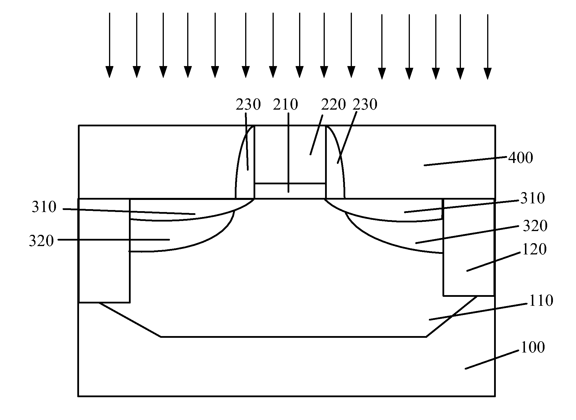 Method for forming a transistor