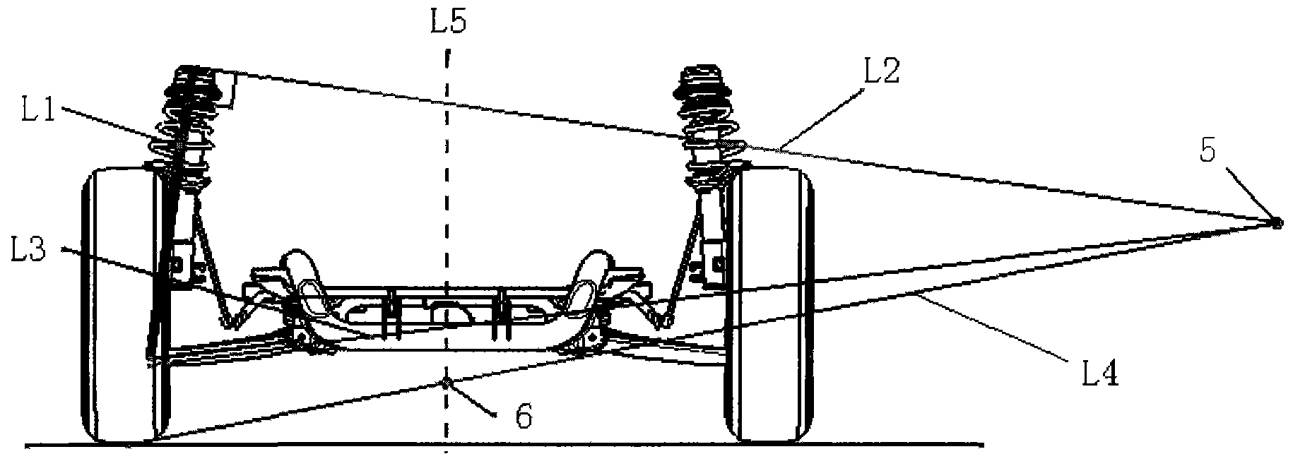 Method for designing McPherson suspension