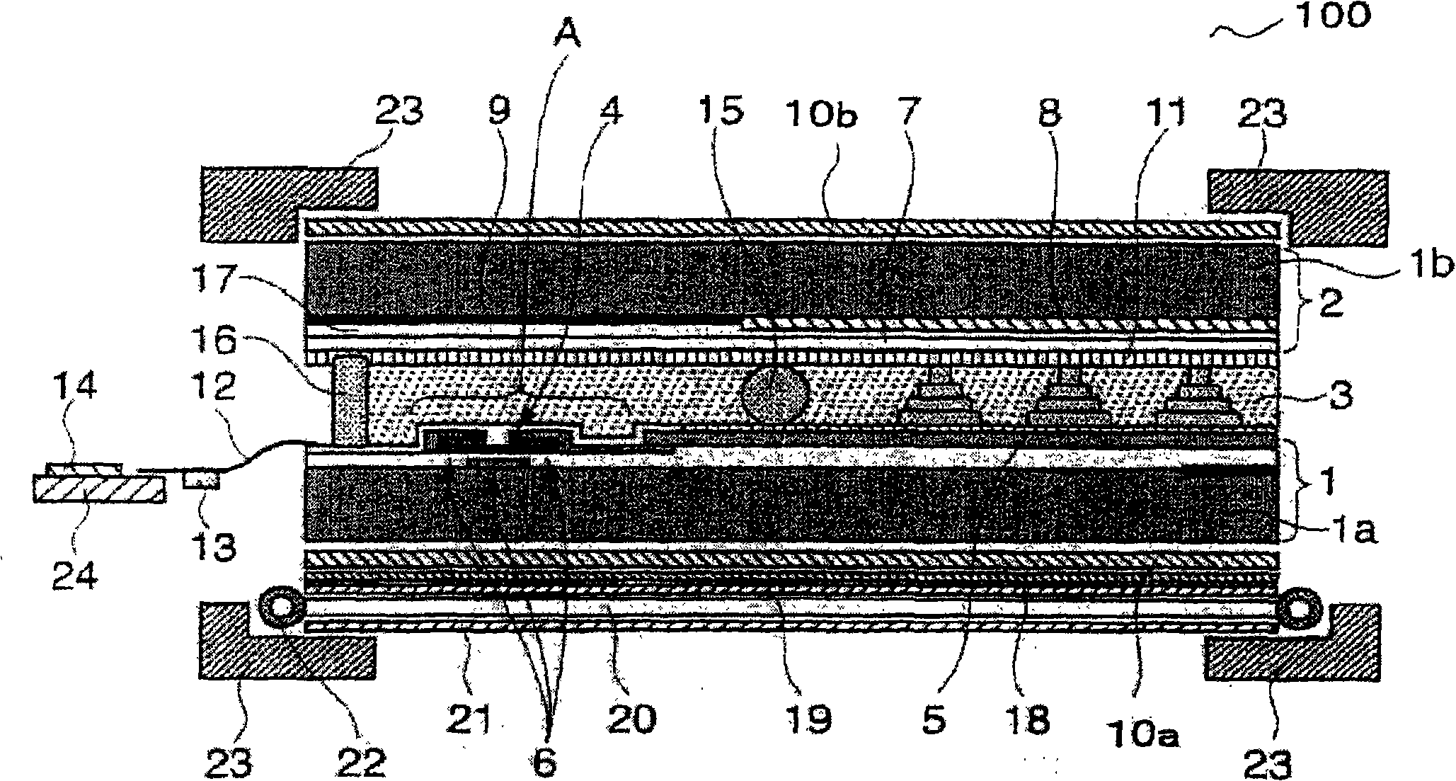 Thin film transistor substrate and display device