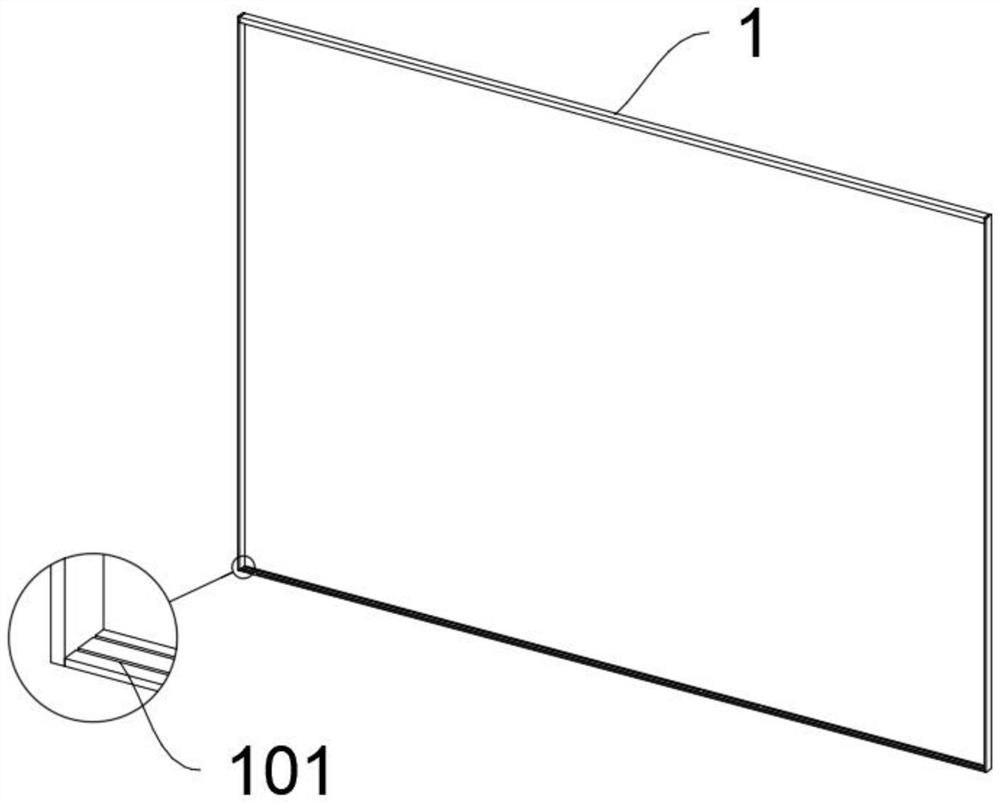 Sliding type unfolding type double-door-frame structure based on alloy doors and windows