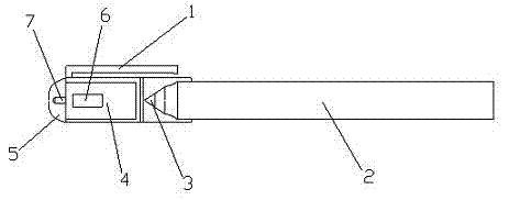 Pen having function of correction fluid