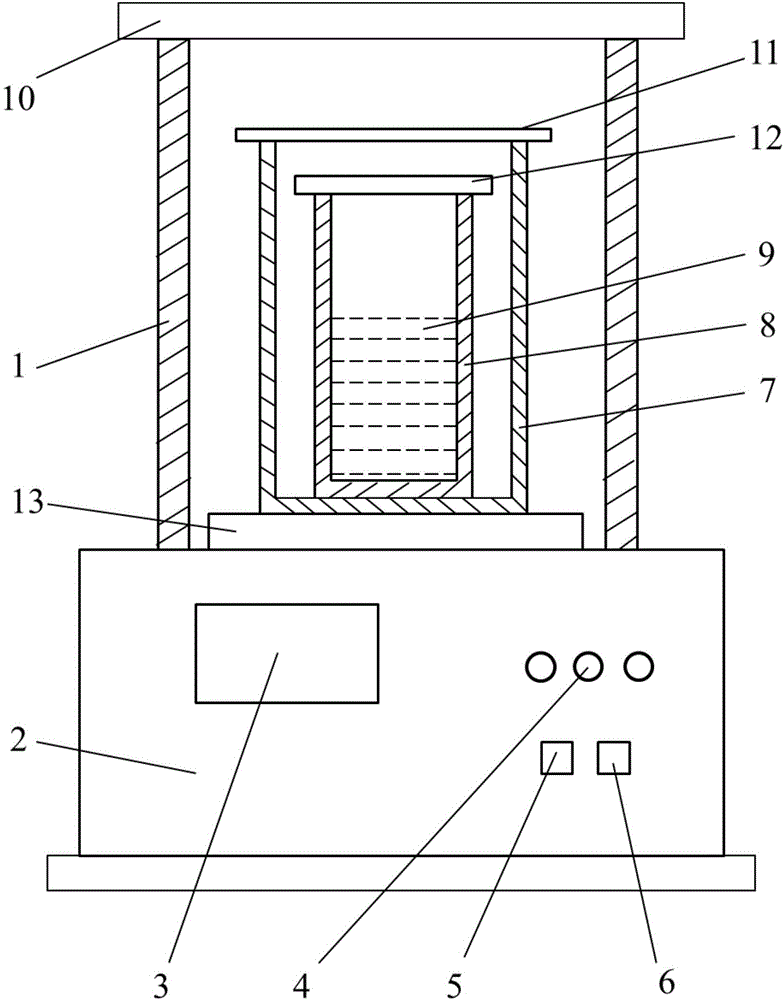 Preparation method for light emitting diode by taking carbon quantum dots as light emitting layer