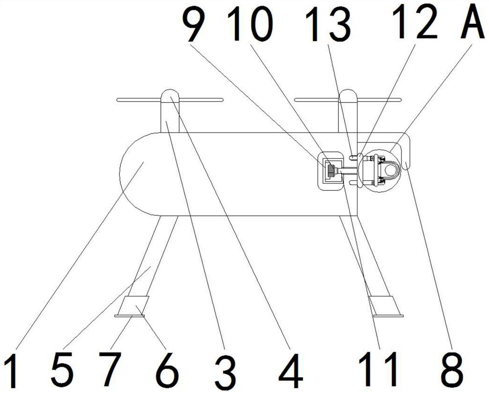 Unmanned aerial vehicle for aerial photogrammetry