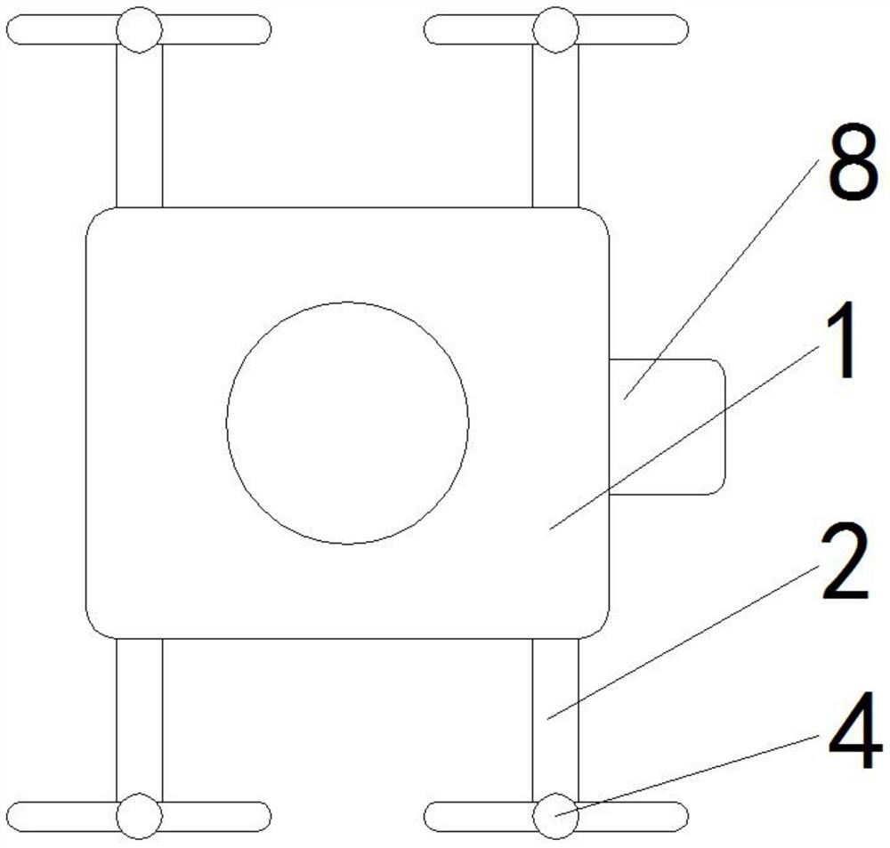 Unmanned aerial vehicle for aerial photogrammetry