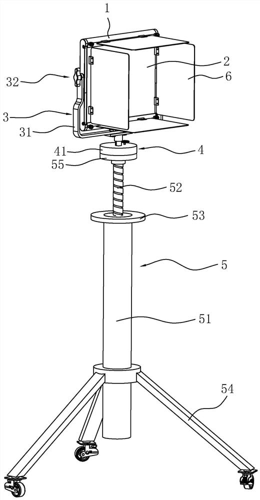 Double-color-temperature flash lamp