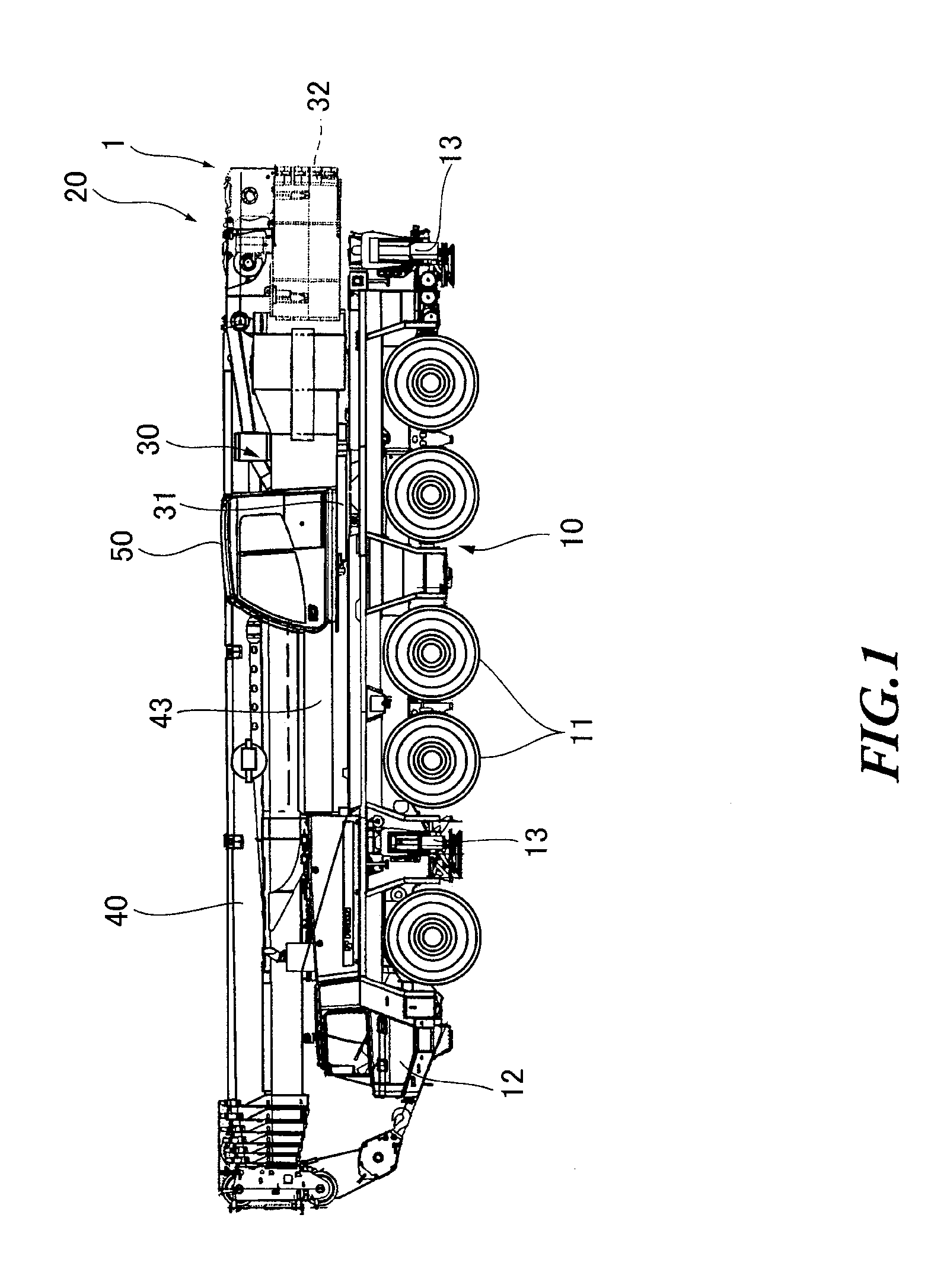 Crane apparatus