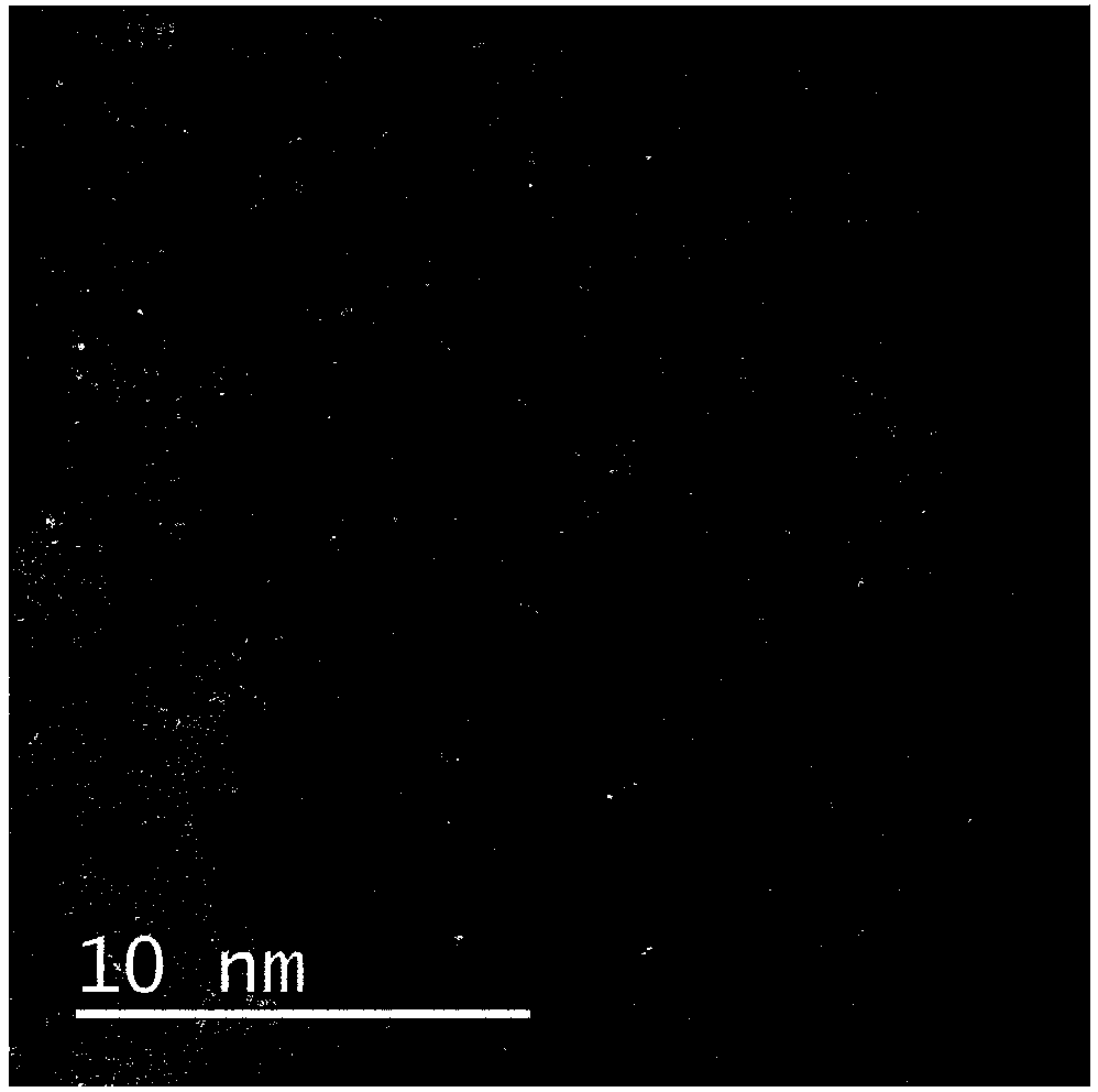 Atom dispersion water oxidation catalyst and preparation and application thereof