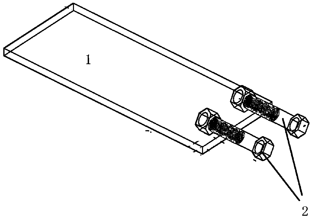 A kind of jack for changing the rolling angle of the shield machine