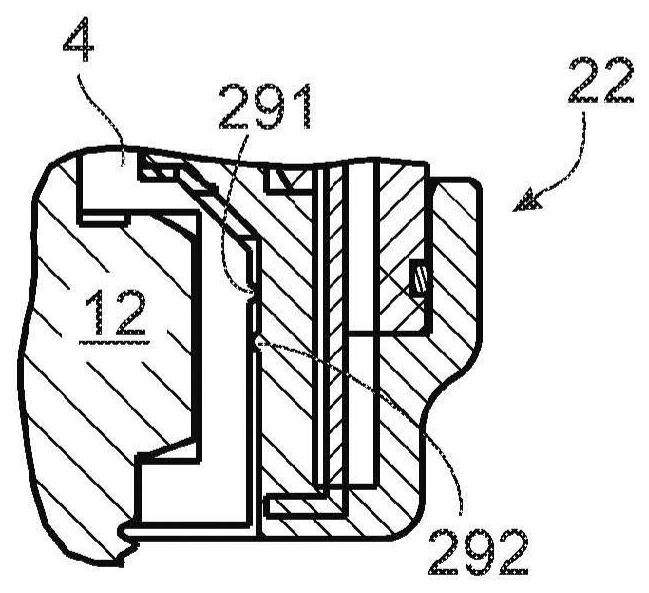 Access control device, method for controlling access to tank