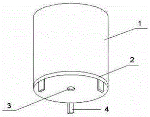 Bamboo flower pot manufacturing method and bamboo flower pot