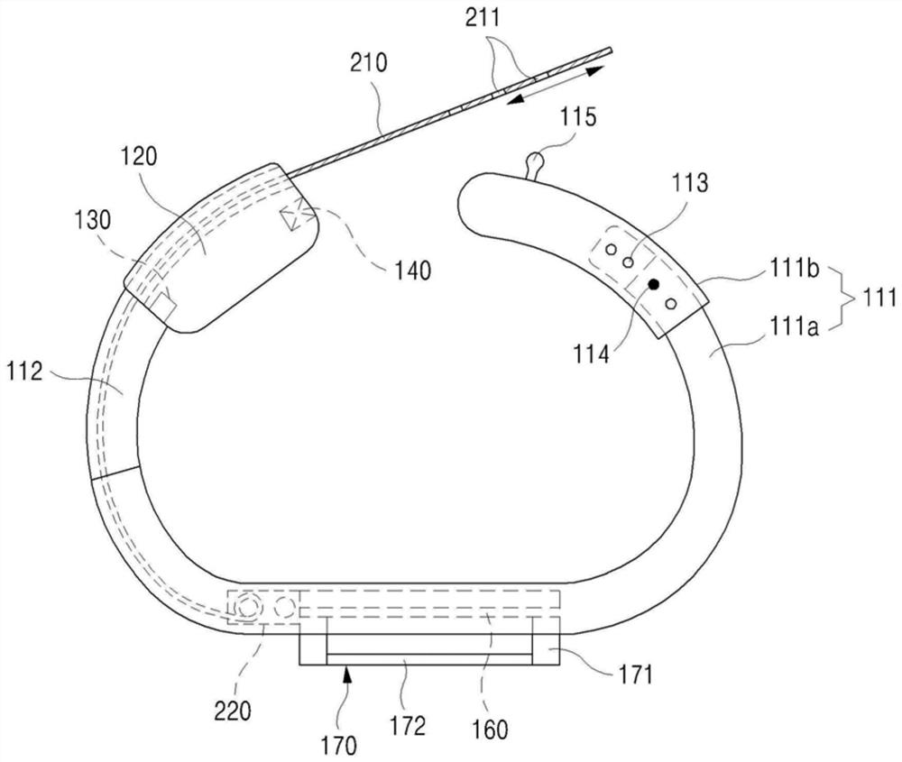 Wrist wearable manometer