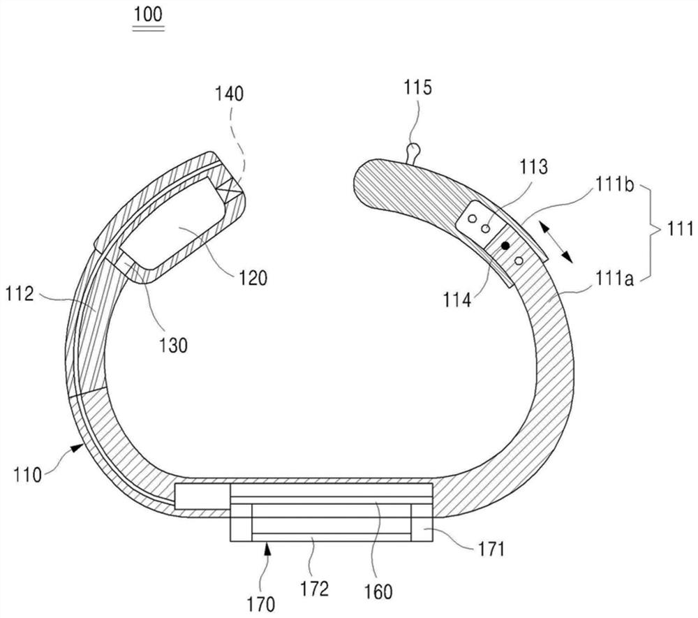 Wrist wearable manometer