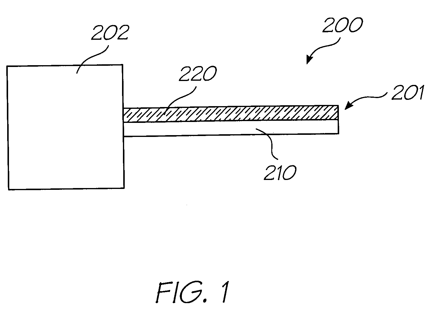 Inkjet nozzle assembly having thermal bend actuator with an active beam defining substantial part of nozzle chamber roof