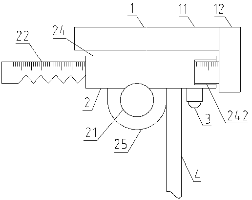 Wall perpendicularity detection tool