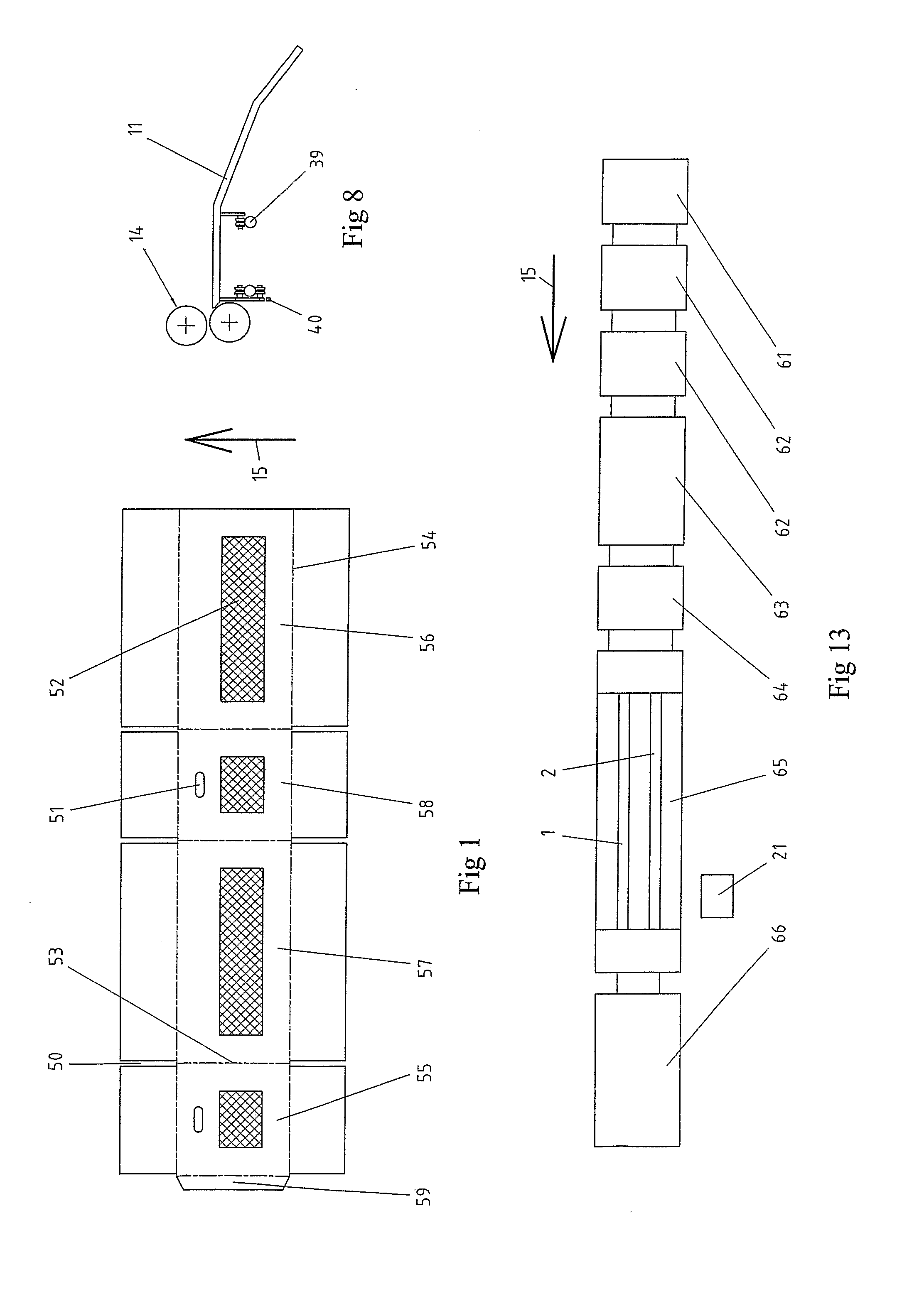 Folding unit and method of folding corrugated cardboard sheet