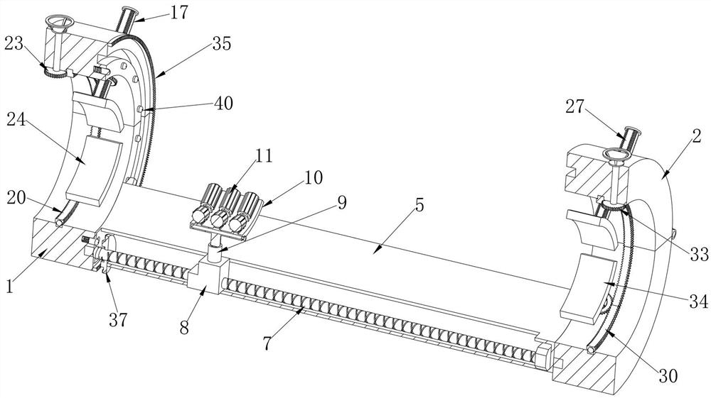 Self-service nursing device for leg blood vessels