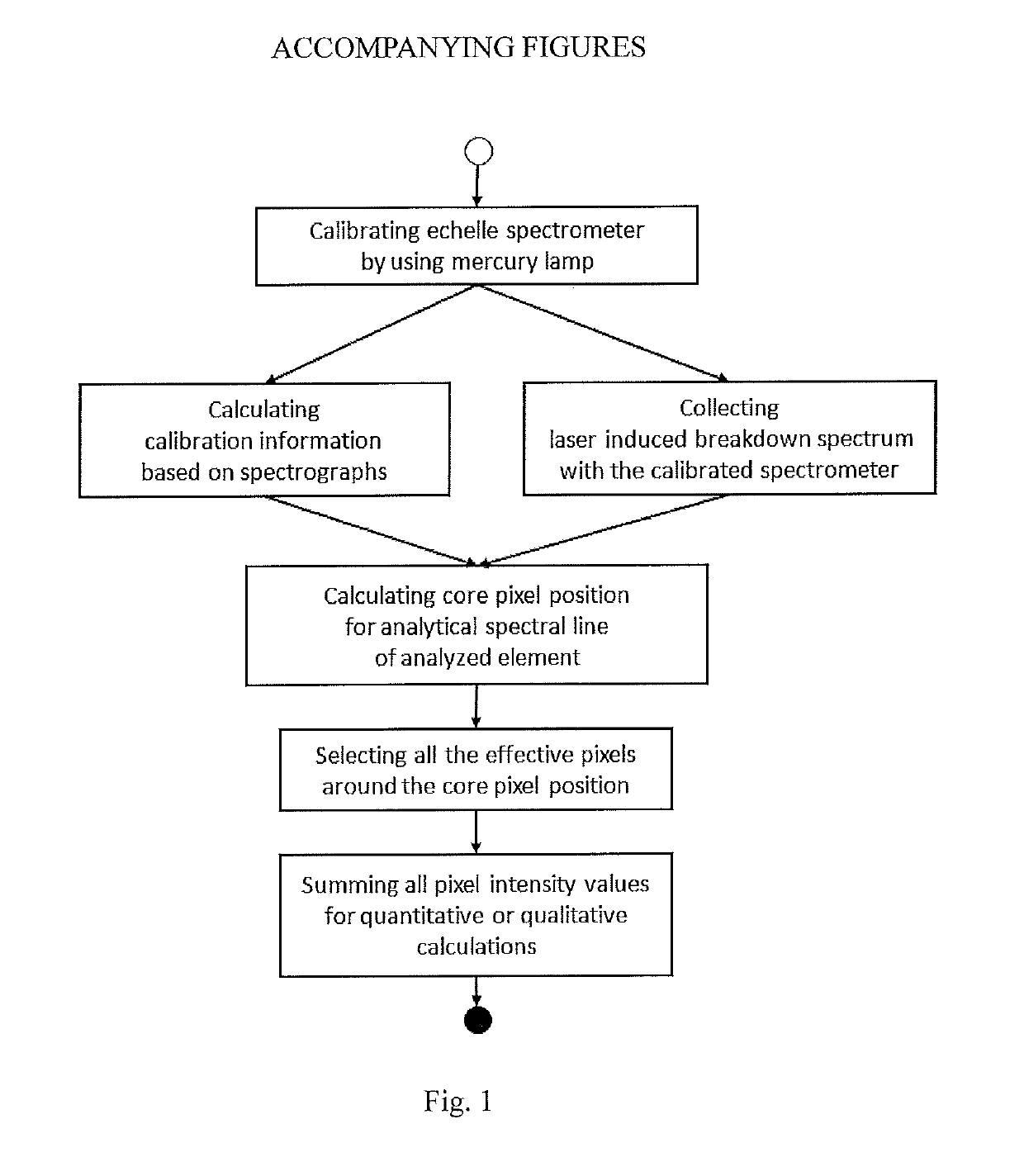 Dynamic calibration method for echelle spectrometer in laser-induced breakdown spectroscopy