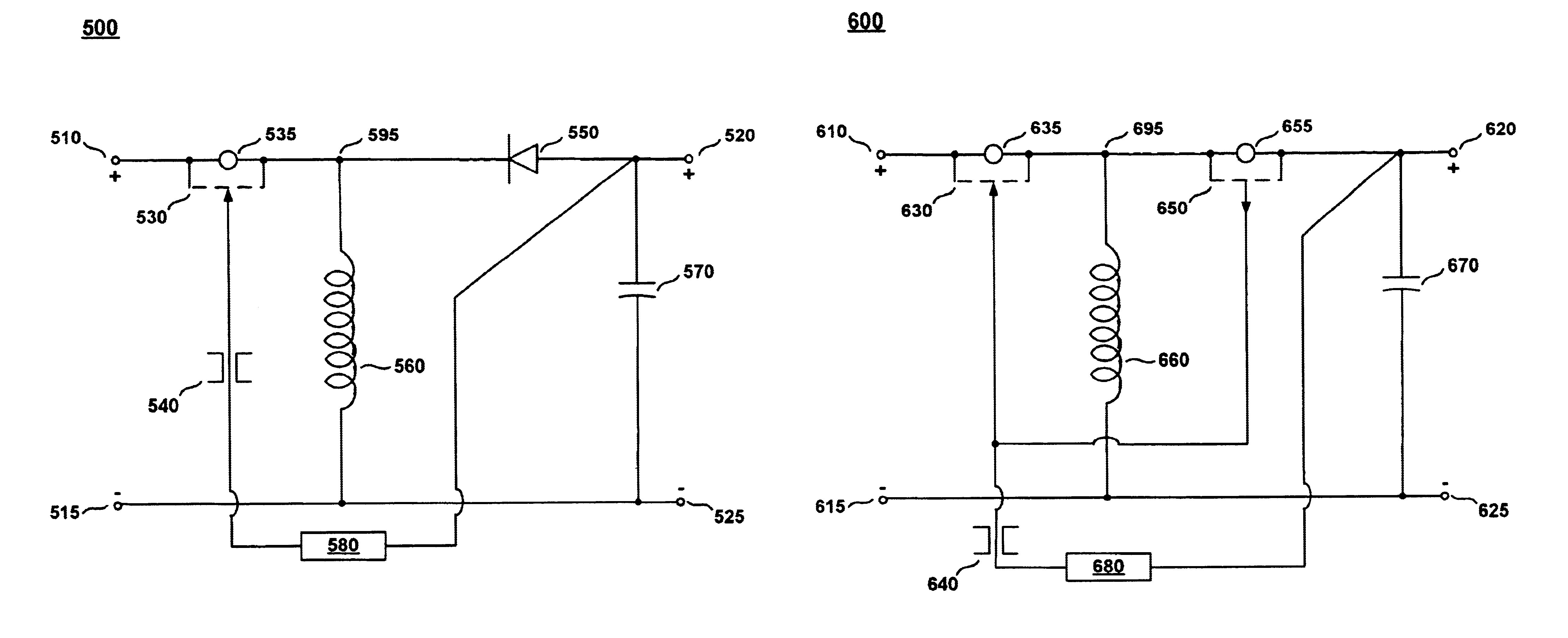 Buck-boost circuit with normally off JFET