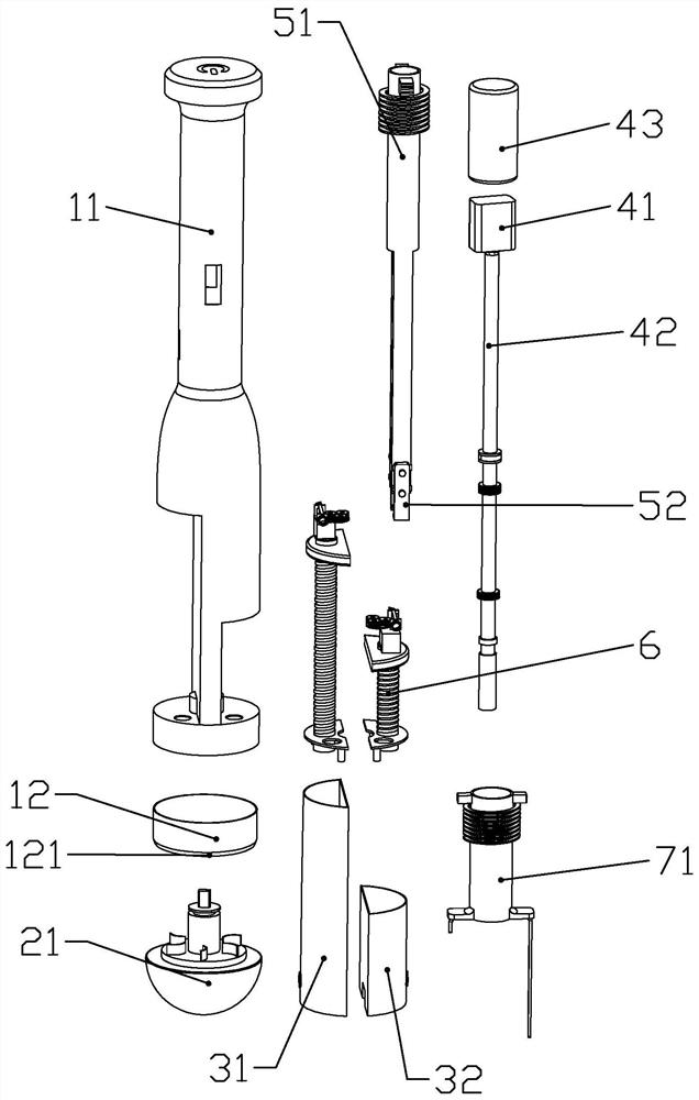 A multifunctional electric cleaning brush