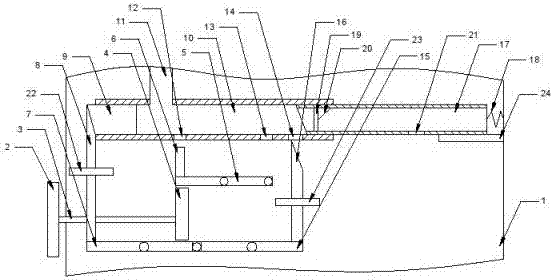 Seed husking device for green beans