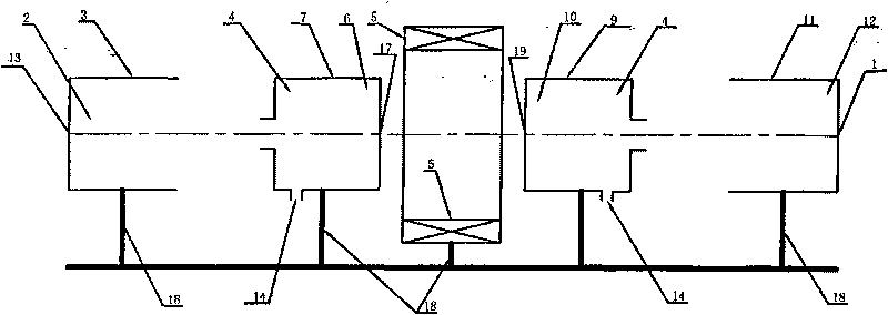 Semi-free piston linear generator set