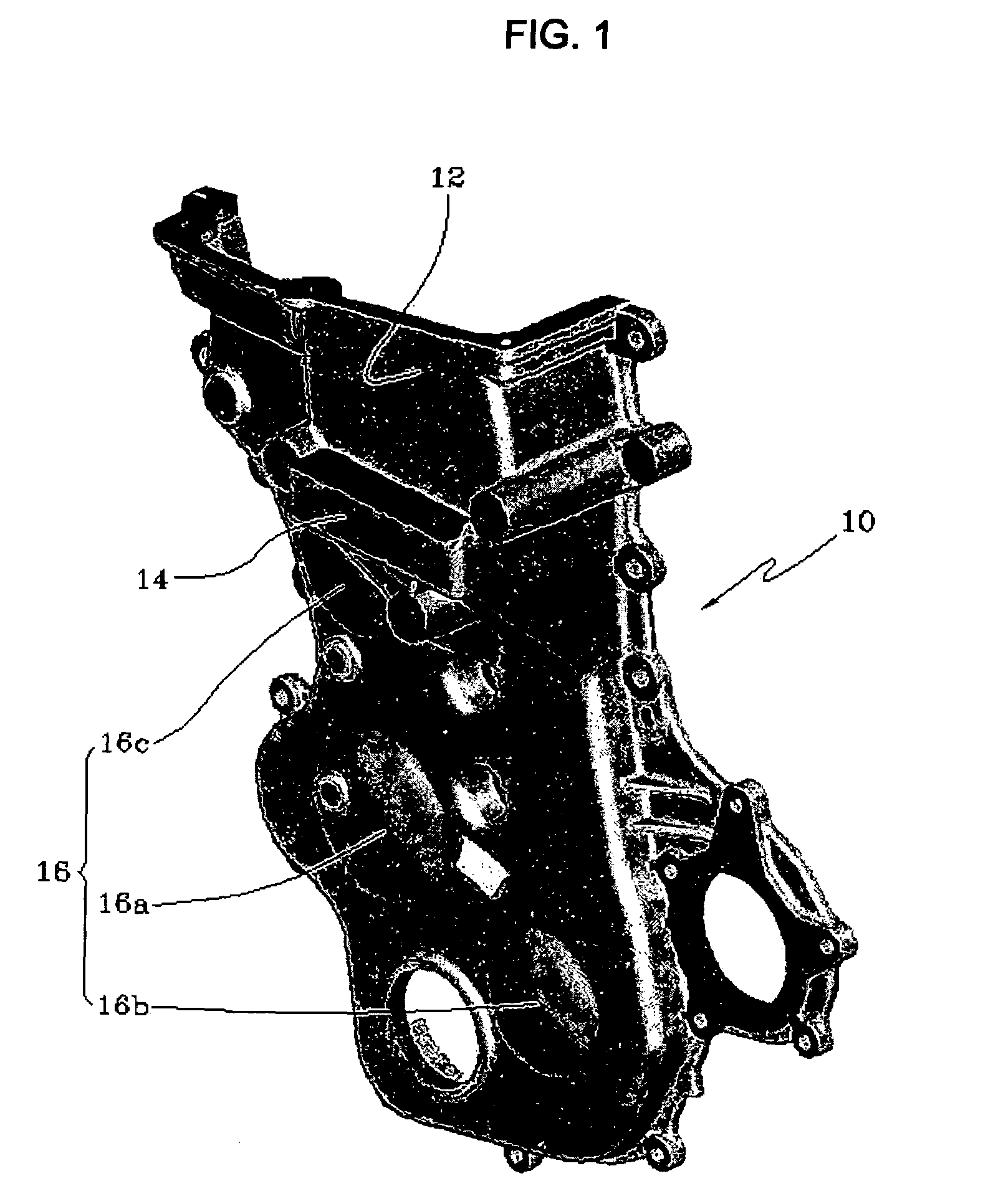 Timing cover for engine