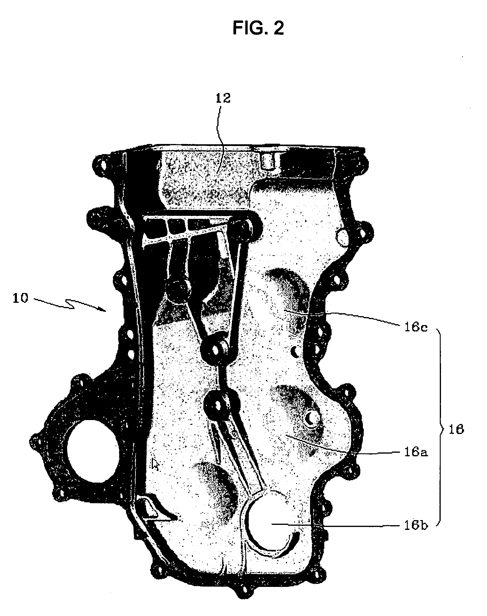 Timing cover for engine