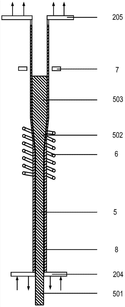 Pipe expanding machine for producing variable thickness steel pipe