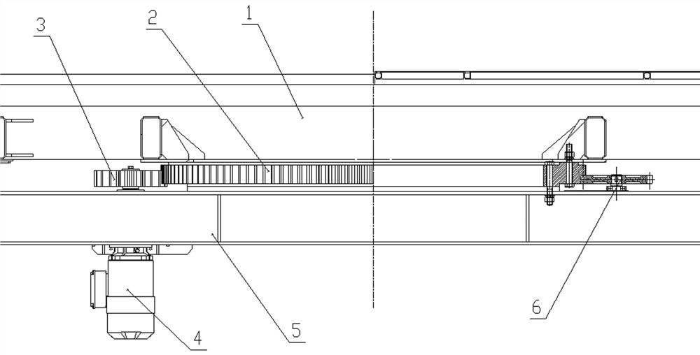 Carrier rotating device of mechanical three-dimensional parking garage