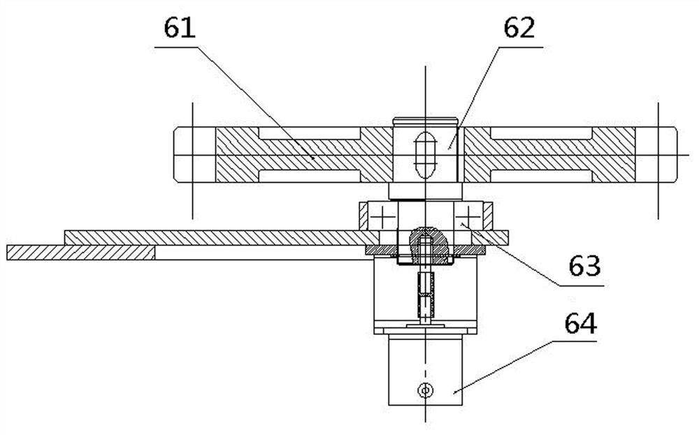 Carrier rotating device of mechanical three-dimensional parking garage