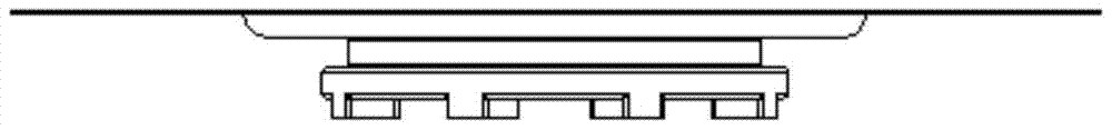 An electrostatic paste hook base assembly structure and a suspended tray structure