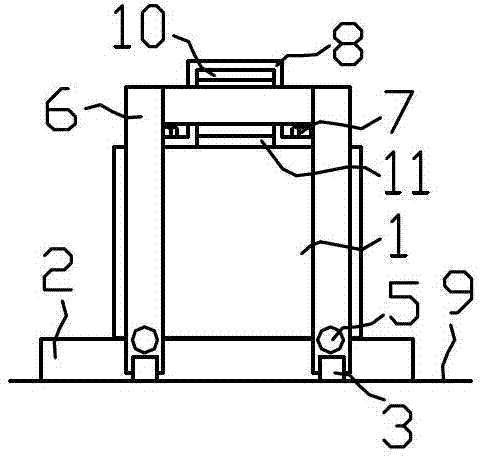 Adjustable half-squat stand-up lifting weight strength trainer