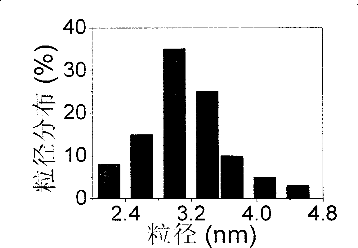 Preparation method for direct methanoic acid fuel cell palladium-on-carbon nano-catalyst