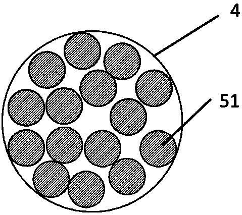 Heat-not-burn cigarette smoke cooling material and application thereof