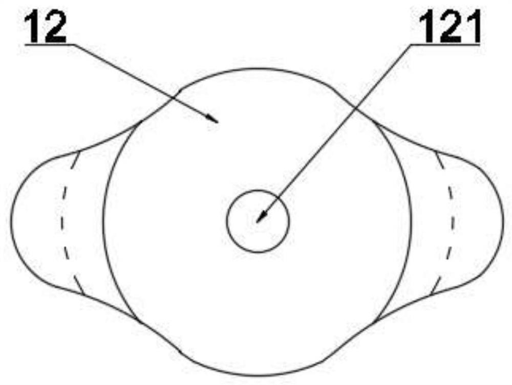 A kind of incision healing nursing device for caesarean section pregnant women