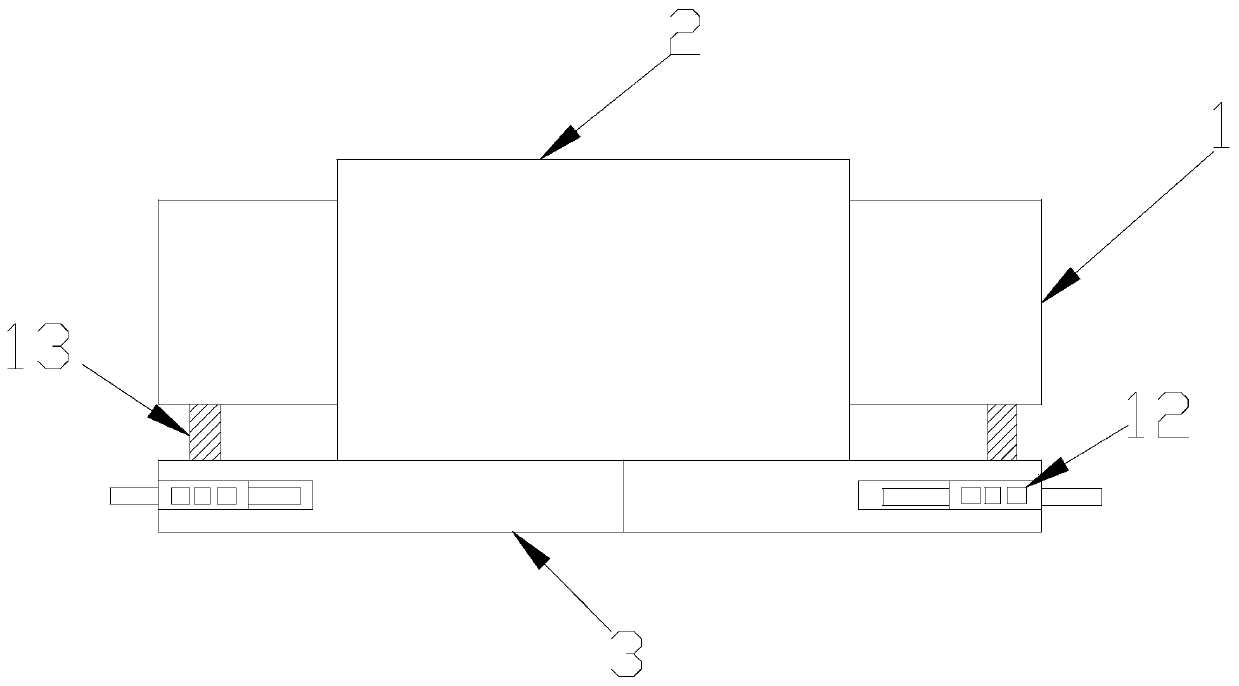 Concealed connection structure of fan heater shell