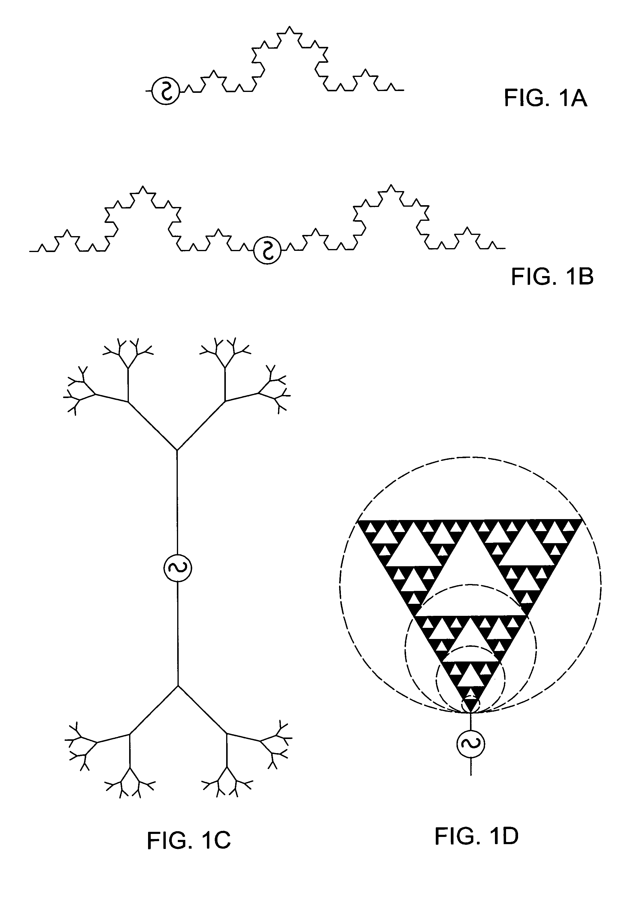 Fractal dipole antenna