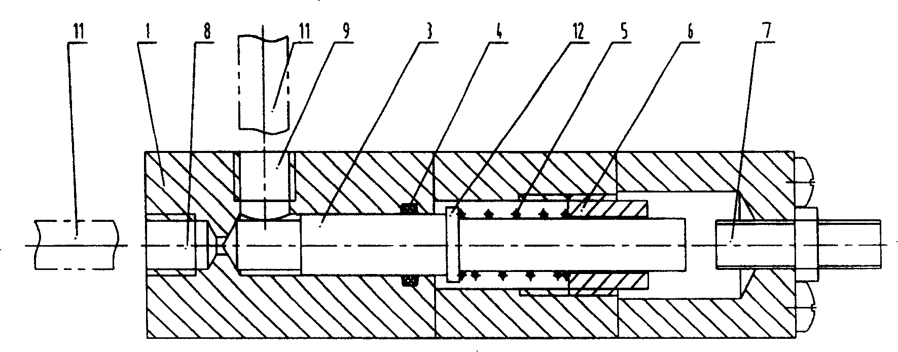 Agitator shaft end seal failure diagnosis apparatus