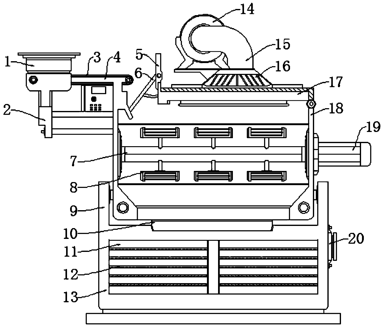 Cleaning and disinfecting equipment for cosmetic bottle body