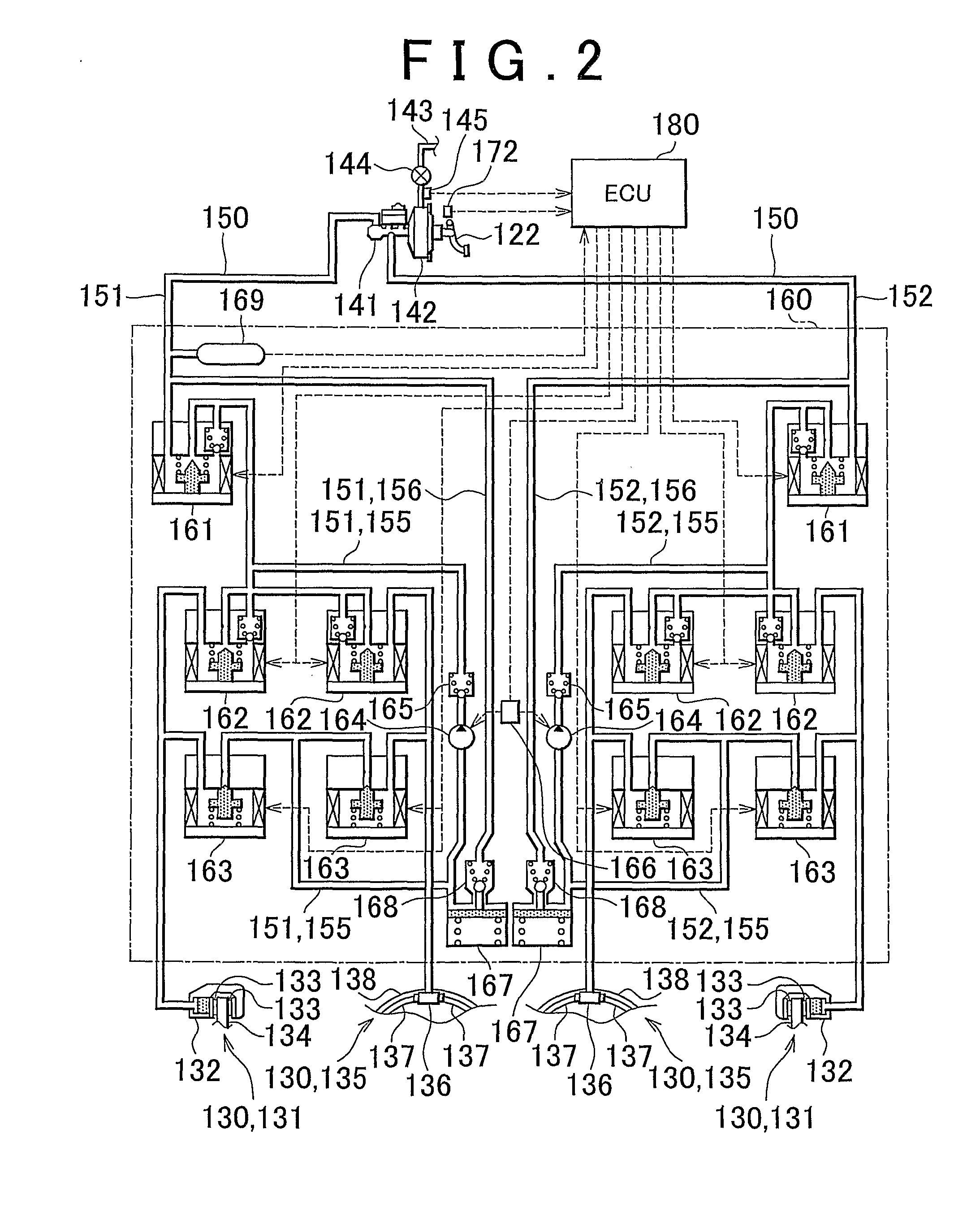 Automatic vehicle braking system and method