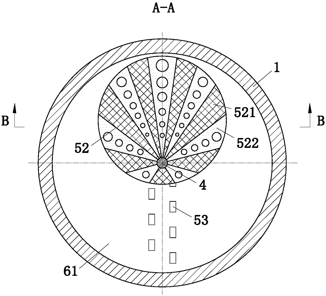 Dust removal maintenance method of exhaust fan