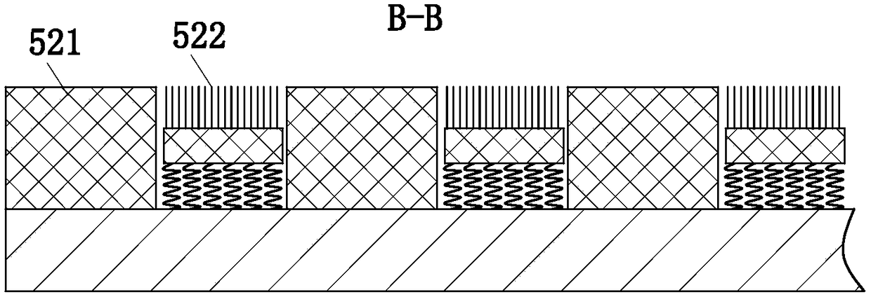 Dust removal maintenance method of exhaust fan