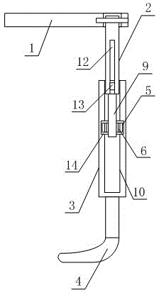 Eyeglasses frame with telescopic glasses legs