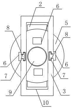 Eyeglasses frame with telescopic glasses legs