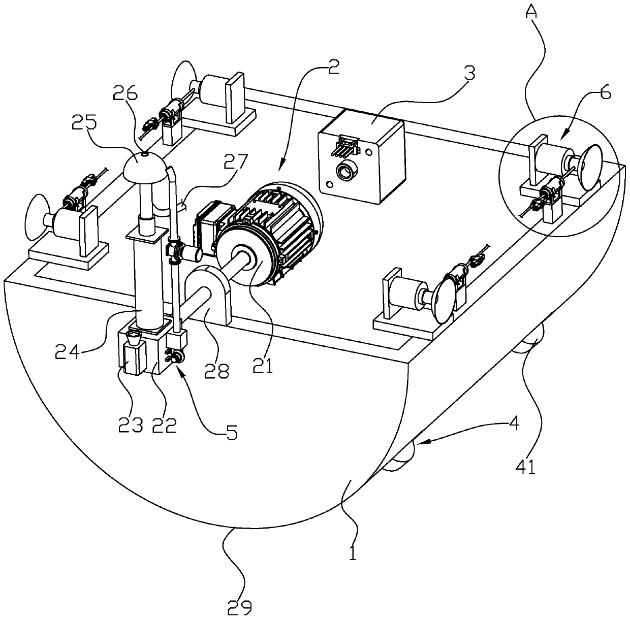 Pipeline non-excavation repair device and pipeline non-excavation repair method